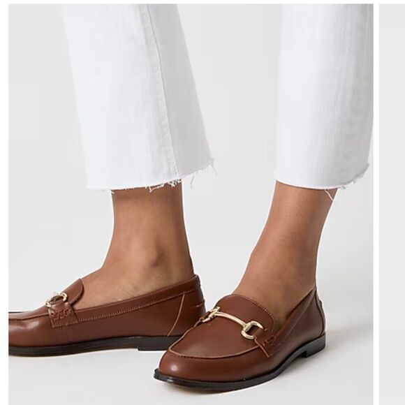 J. Crew Factory BP363 Tall Mid-rise Flare Crop signature stretch white jeans 29 - Picture 3 of 12